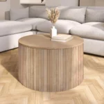 Round Oak Coffee Table