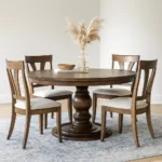 Round Pedestal Dining Table